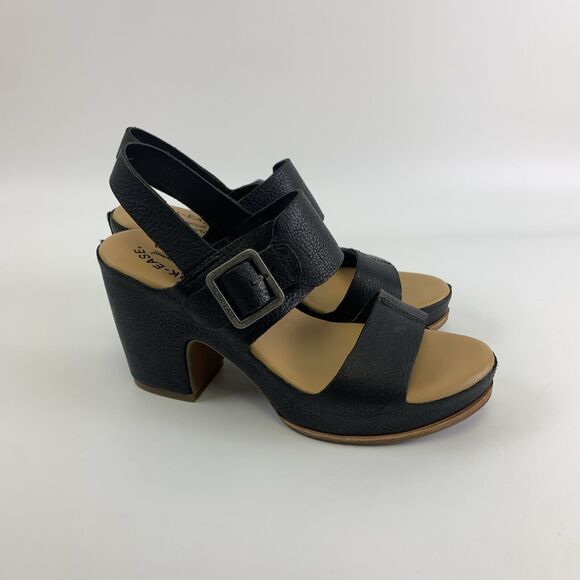 KorkEase Shoes Kork Ease San Carlos Block Heel Sandal Black